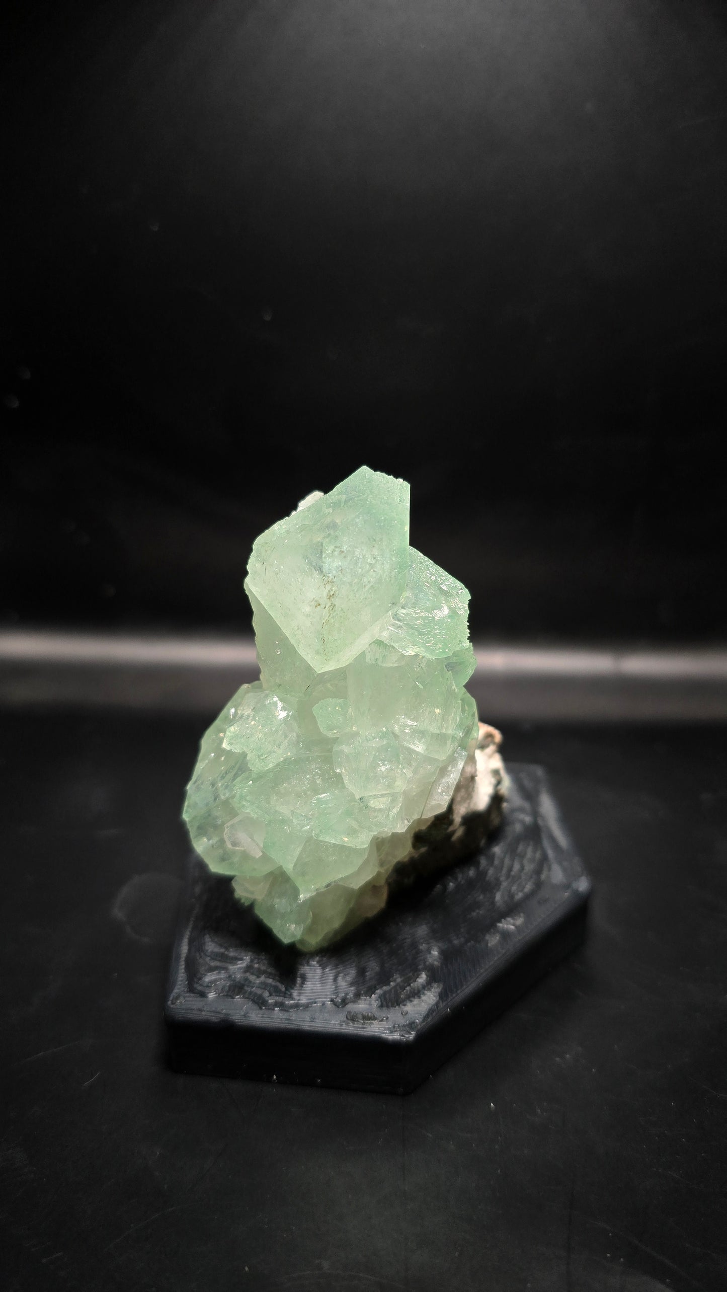 Green Apophyllite Specimen – Maharashtra, India – 0.274 lbs