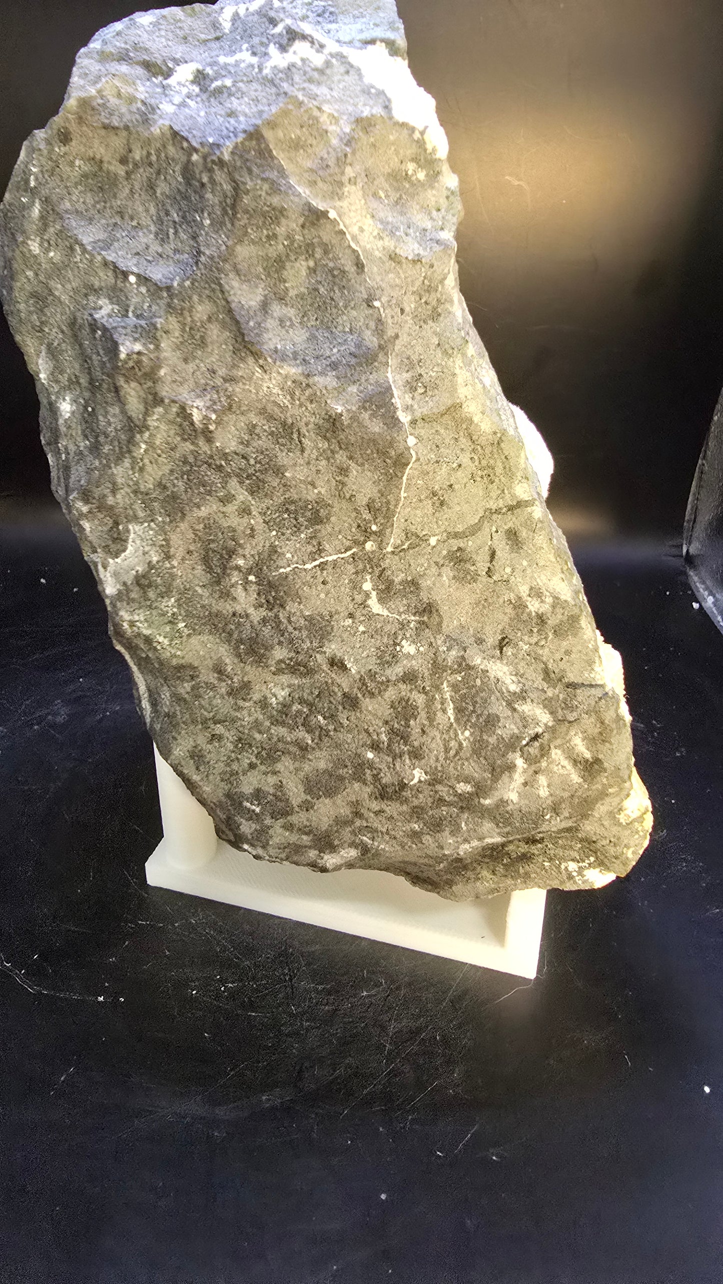 Okenite Portal Geode with Calcite – Nashik District, Maharashtra, India – 2.45 lbs