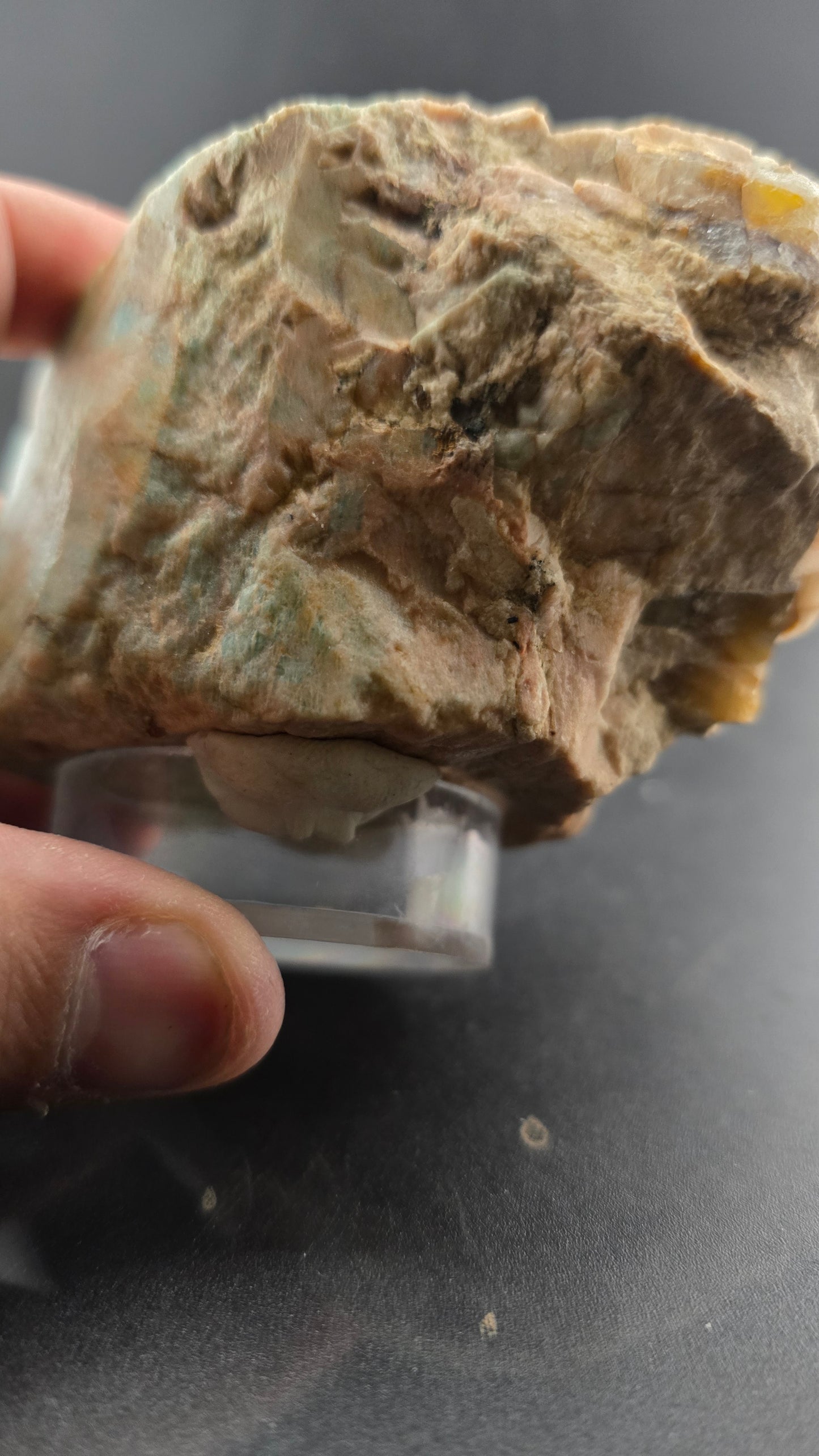 Colorado Amazonite Crystal Specimen – Pikes Peak Batholith – 1.12 lbs