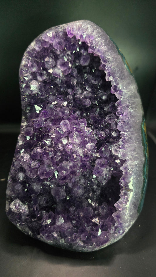 Brazilian AAA Grade Full Polish Table Cut Amethyst – 4.33 lbs