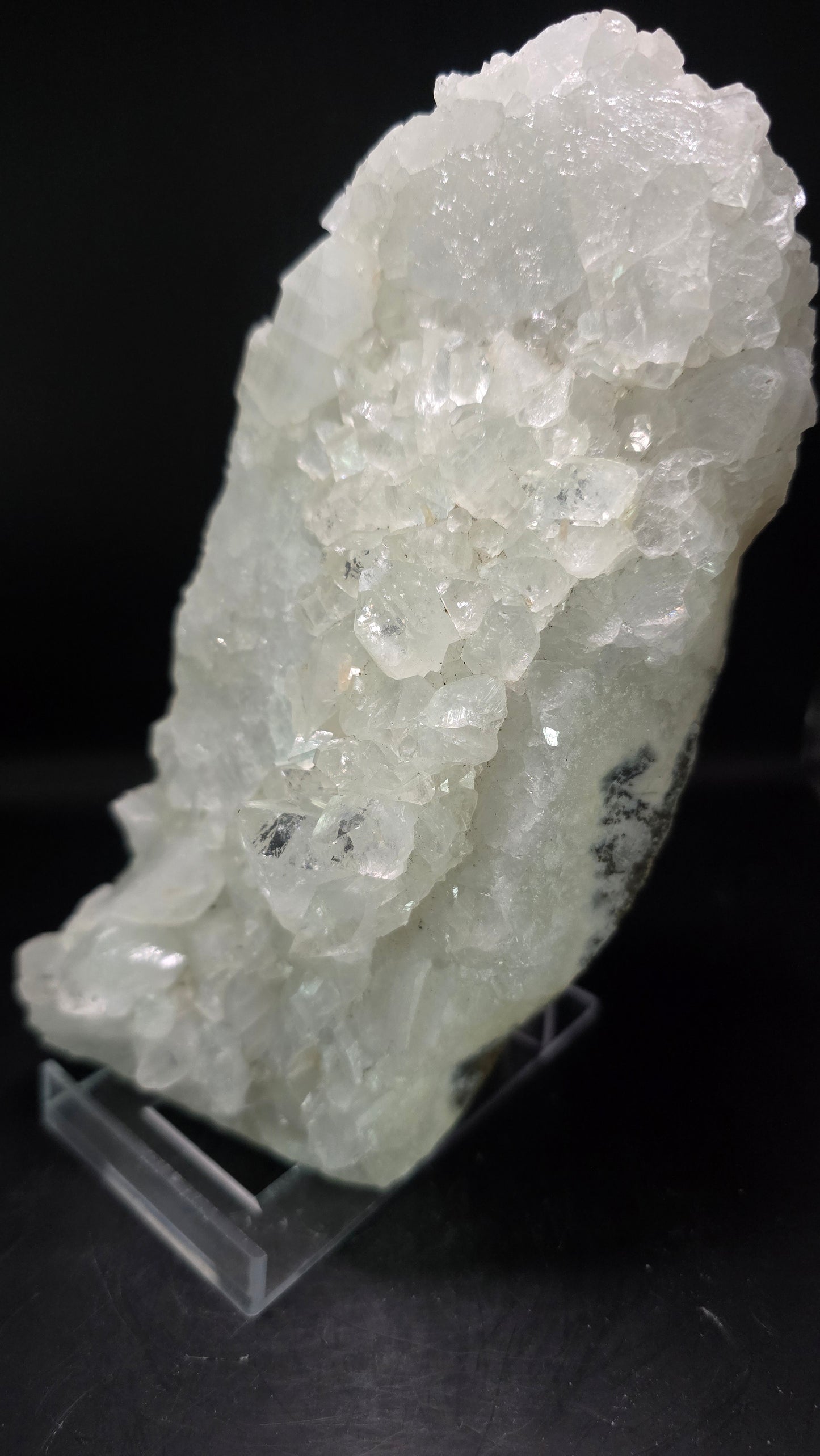Diamond Apophyllite Cluster – Maharashtra, India – 1.95 lbs