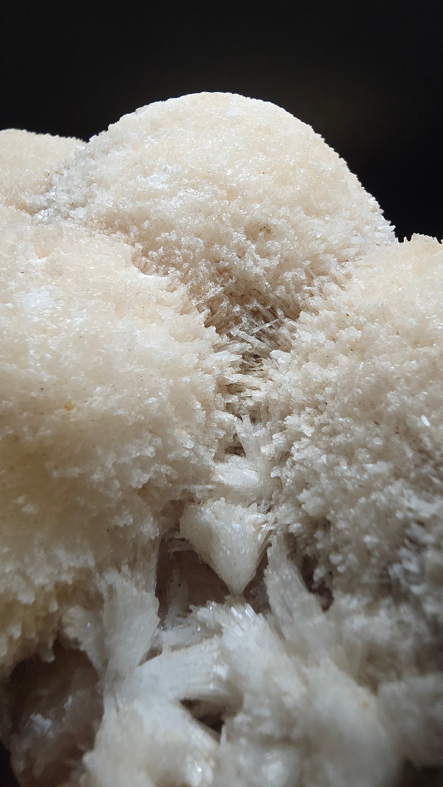 Okenite on Stilbite Matrix – Deccan Traps, Maharashtra, India – 2.01 lbs