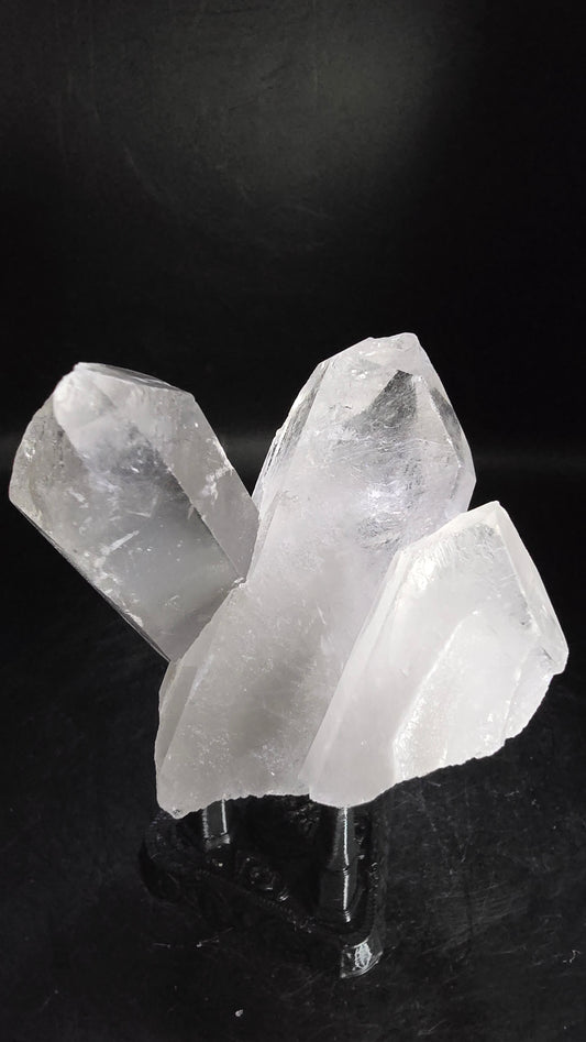 Clear Quartz Twin Point Cluster – Minas Gerais, Brazil – 0.30 lbs