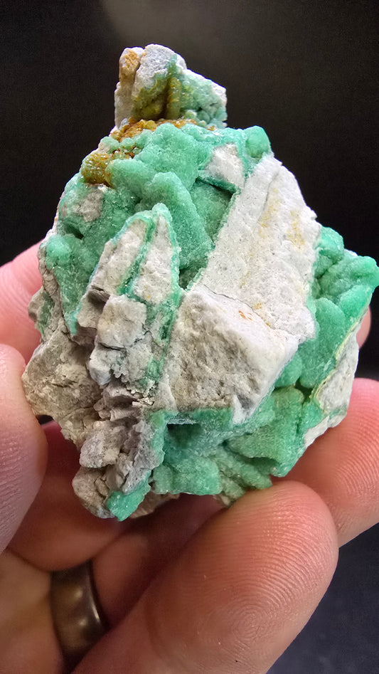 Green Druzy Variscite – Dug Hill Area, Arkansas – 43 grams
