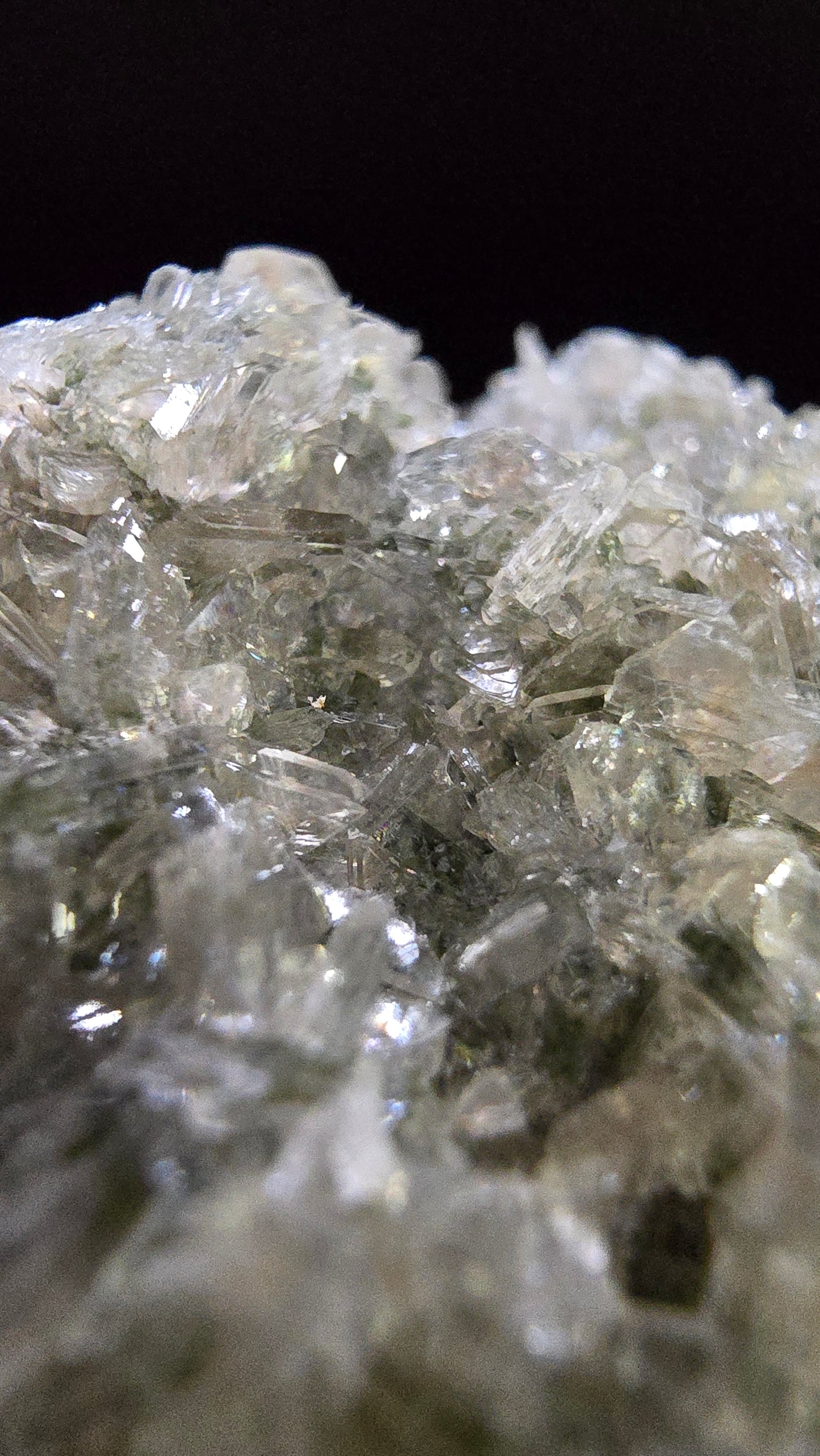Titanium-Colored Barite with Heulandite – Deccan Traps, Maharashtra, India – 0.11 lbs
