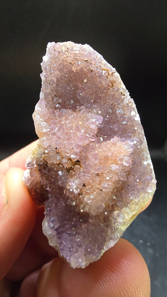 Alacam Druzy Amethyst Cluster with Distinctive Cave Formation – Balıkesir Province, Türkiye – 35 grams