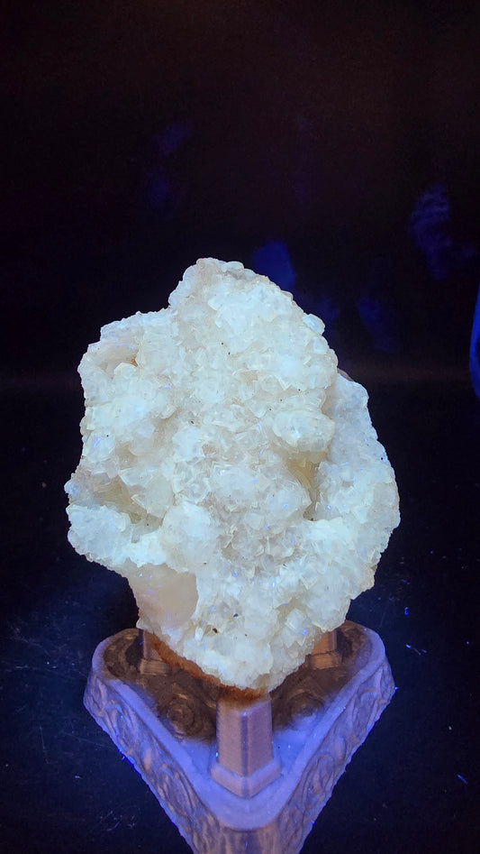 UV Reactive Analcime Cluster – Deccan Traps, Maharashtra, India – 0.10 lbs