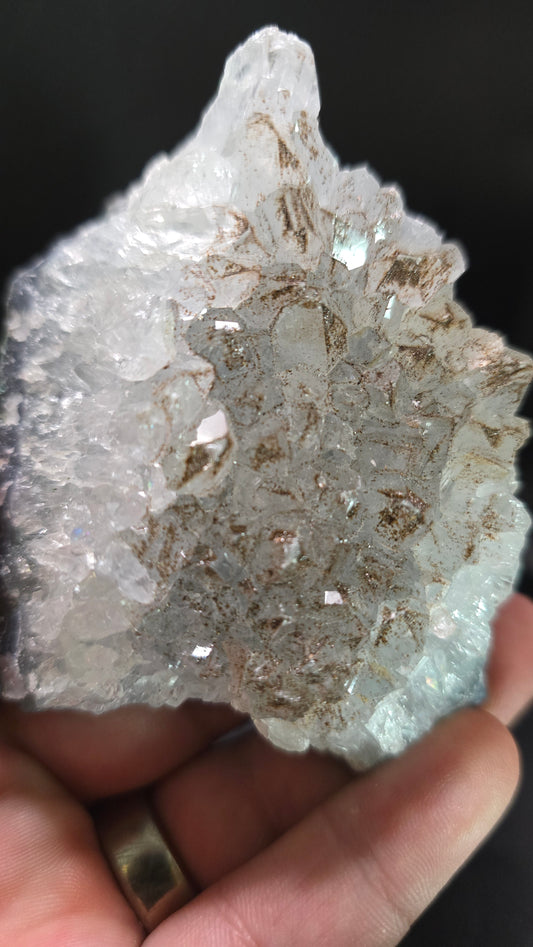 Clear Quartz with Hematite Inclusions – Minas Gerais, Brazil – 0.57 lbs