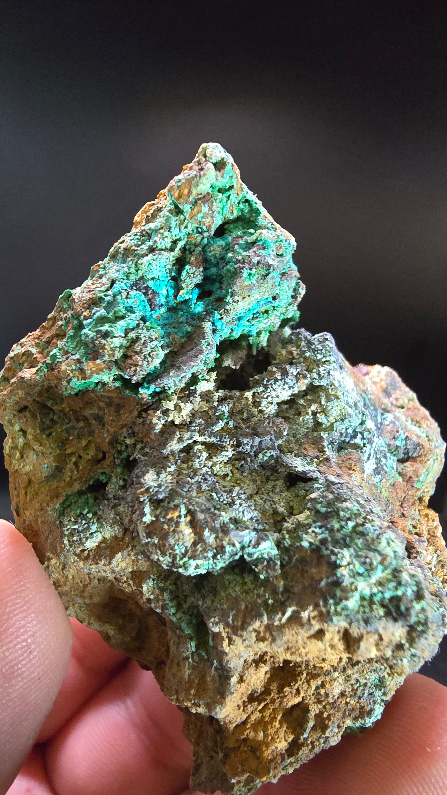 Chrysocolla – Copper King Mine, Colorado, USA – 0.21 lbs