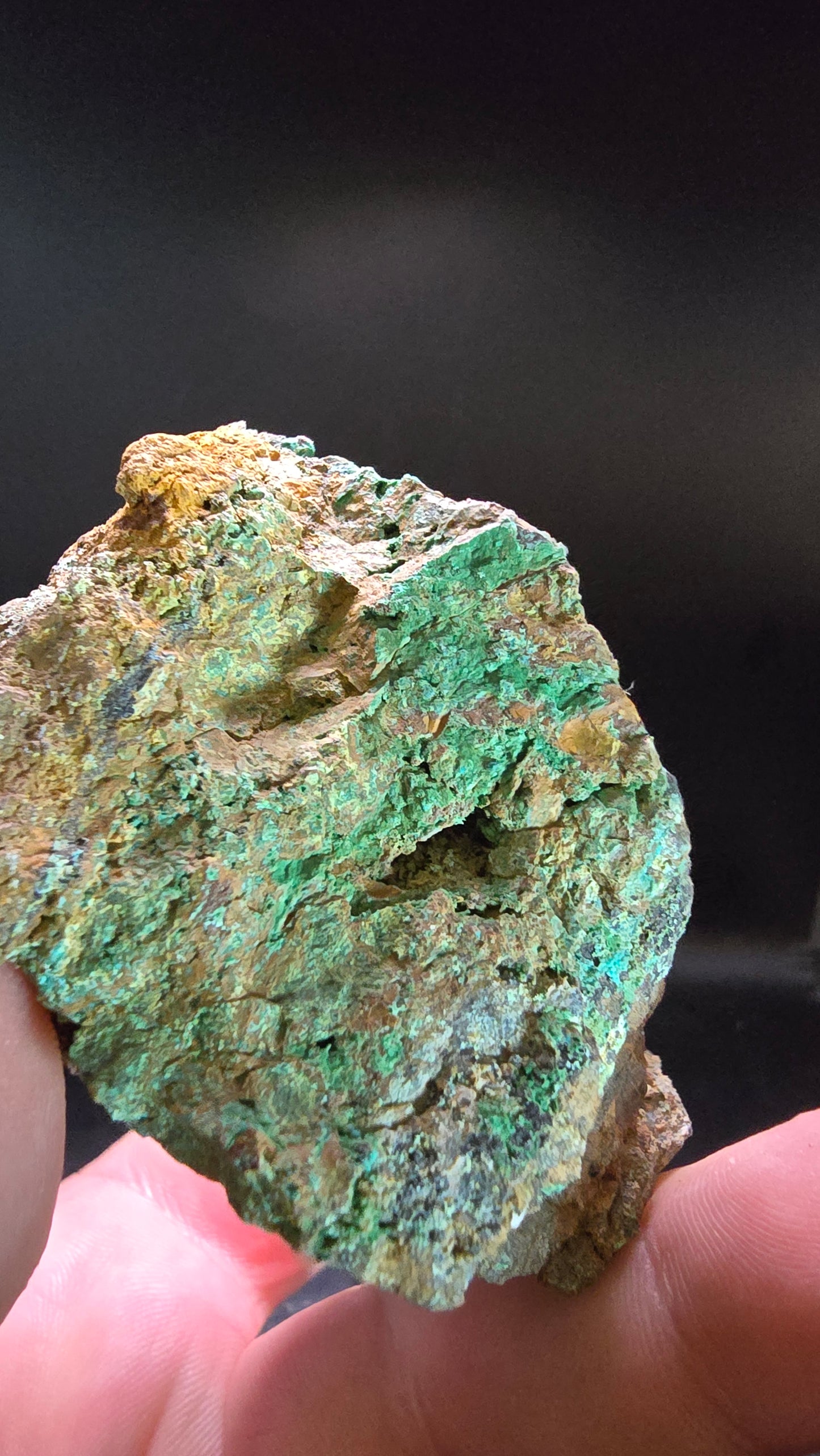 Chrysocolla – Copper King Mine, Colorado, USA – 0.21 lbs
