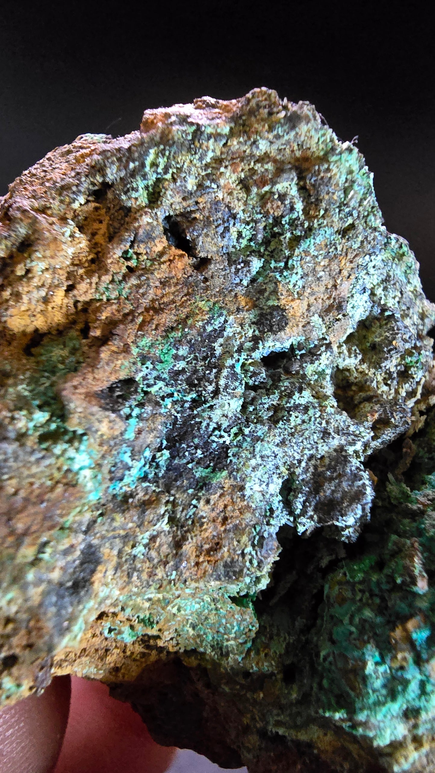 Chrysocolla – Copper King Mine, Colorado, USA – 0.21 lbs