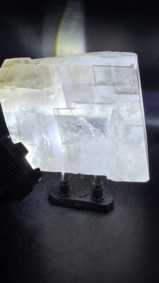 Optical Calcite (Iceland Spar) – Maharashtra, India – 1.49 lbs