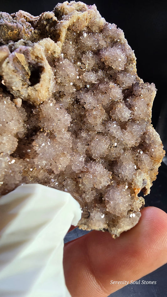 Druzy Amethyst Plate – Alaçam, Turkey – 0.19 lbs