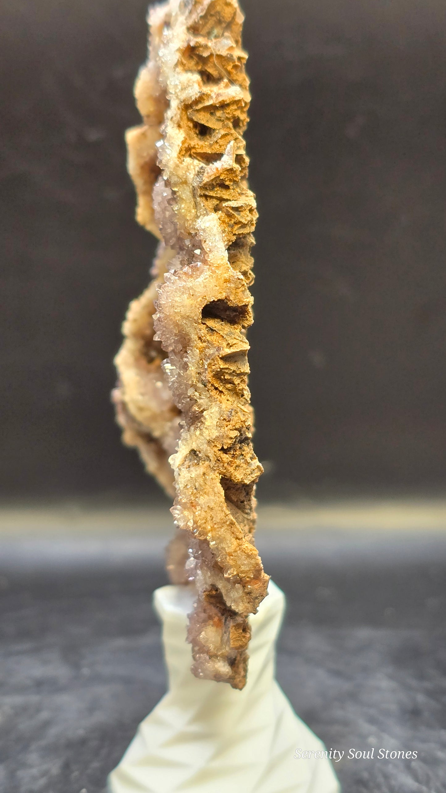 Druzy Amethyst Plate – Alaçam, Turkey – 0.19 lbs