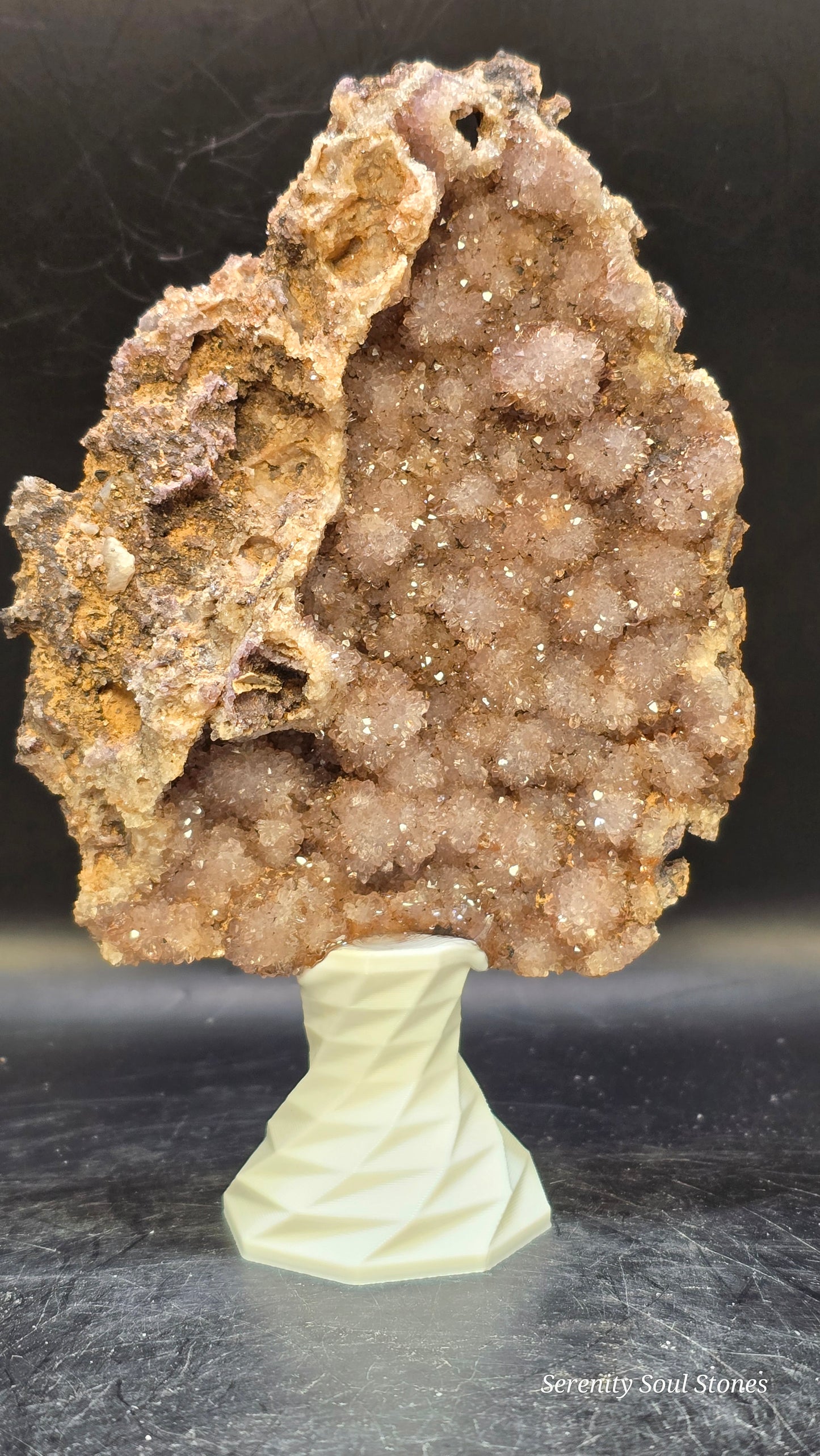 Druzy Amethyst Plate – Alaçam, Turkey – 0.19 lbs