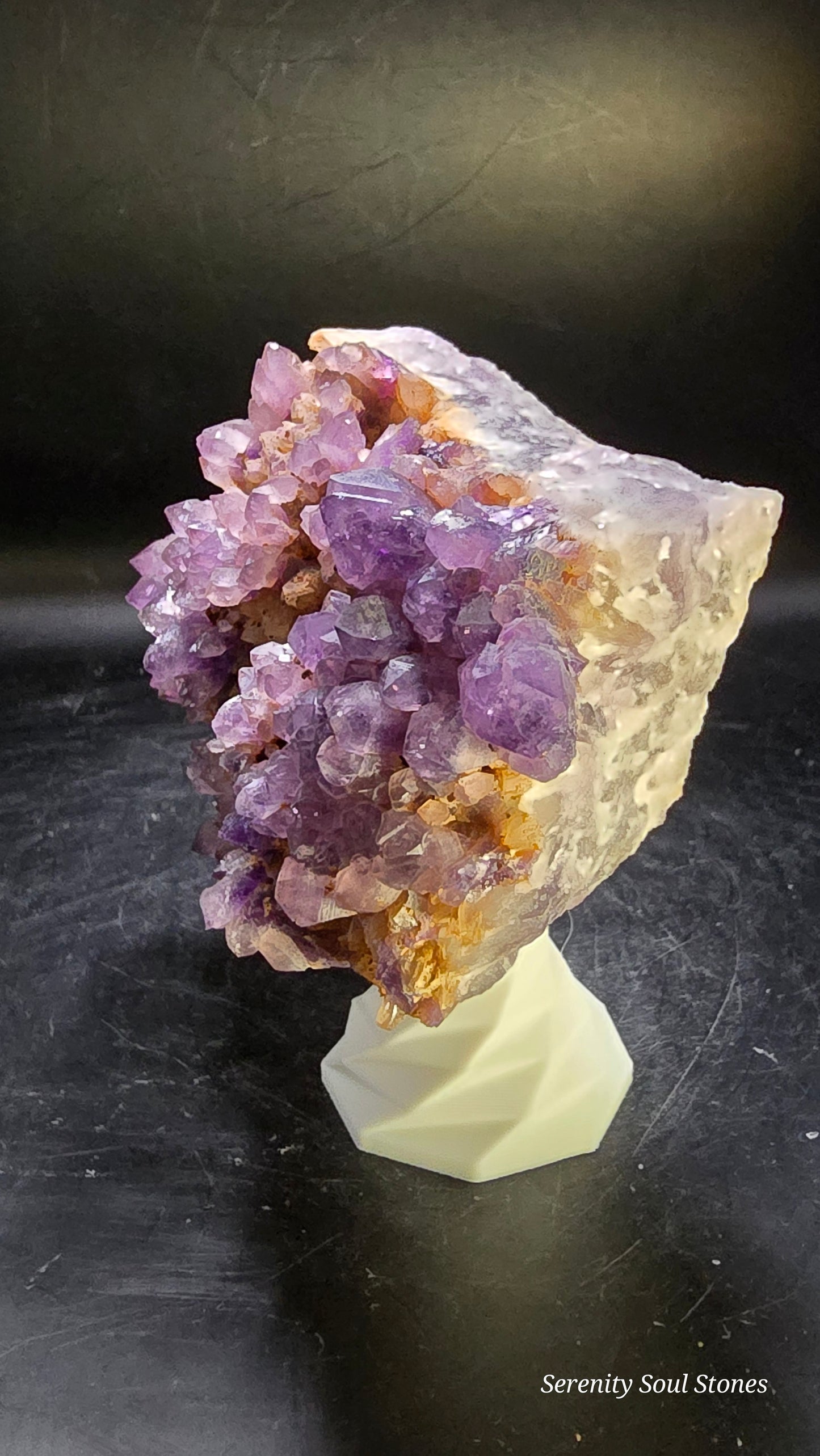 Architectural Open-Point Amethyst Display Cluster – Alaçam, Turkey – 0.58 lbs