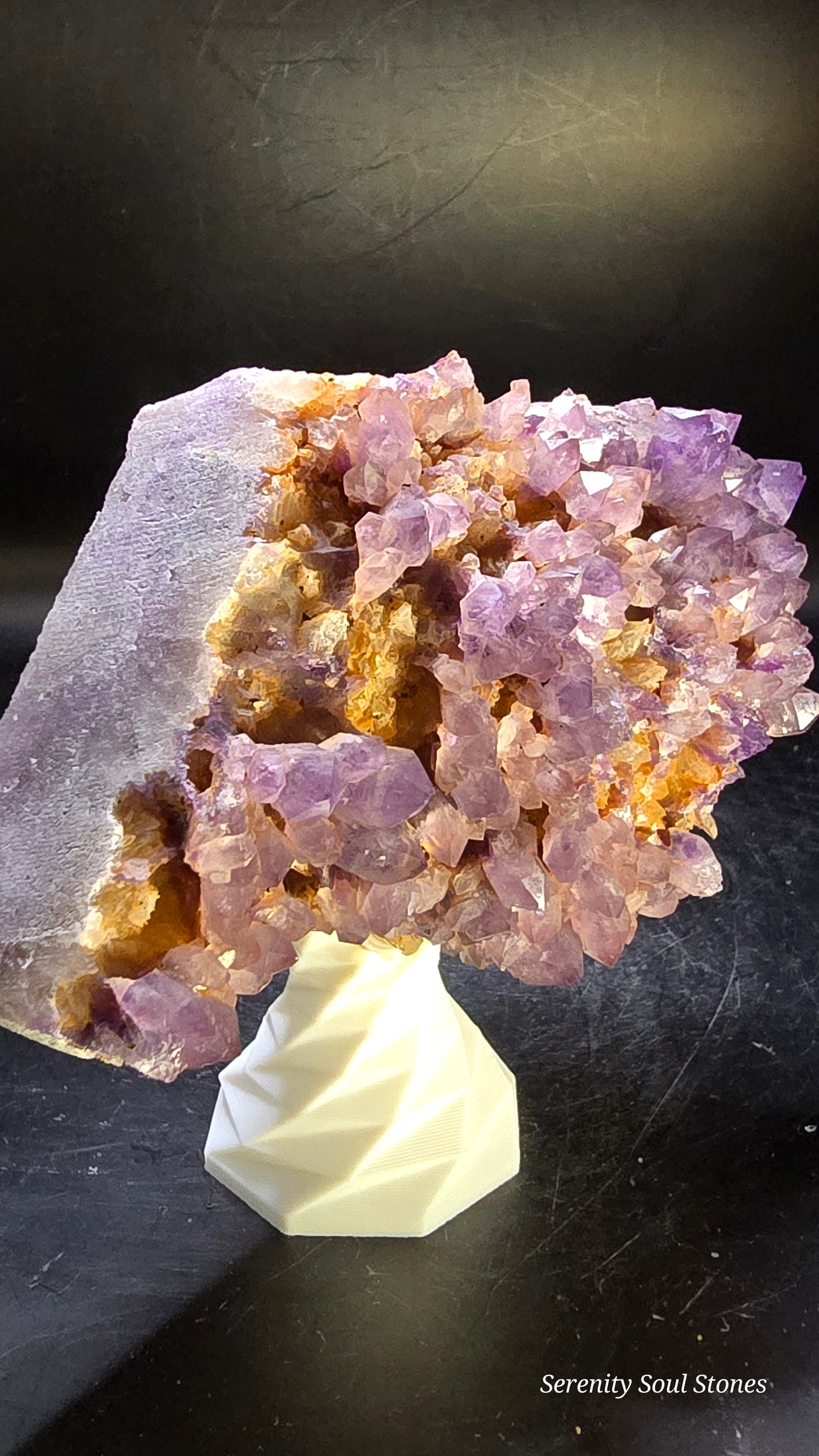 Architectural Open-Point Amethyst Display Cluster – Alaçam, Turkey – 0.58 lbs