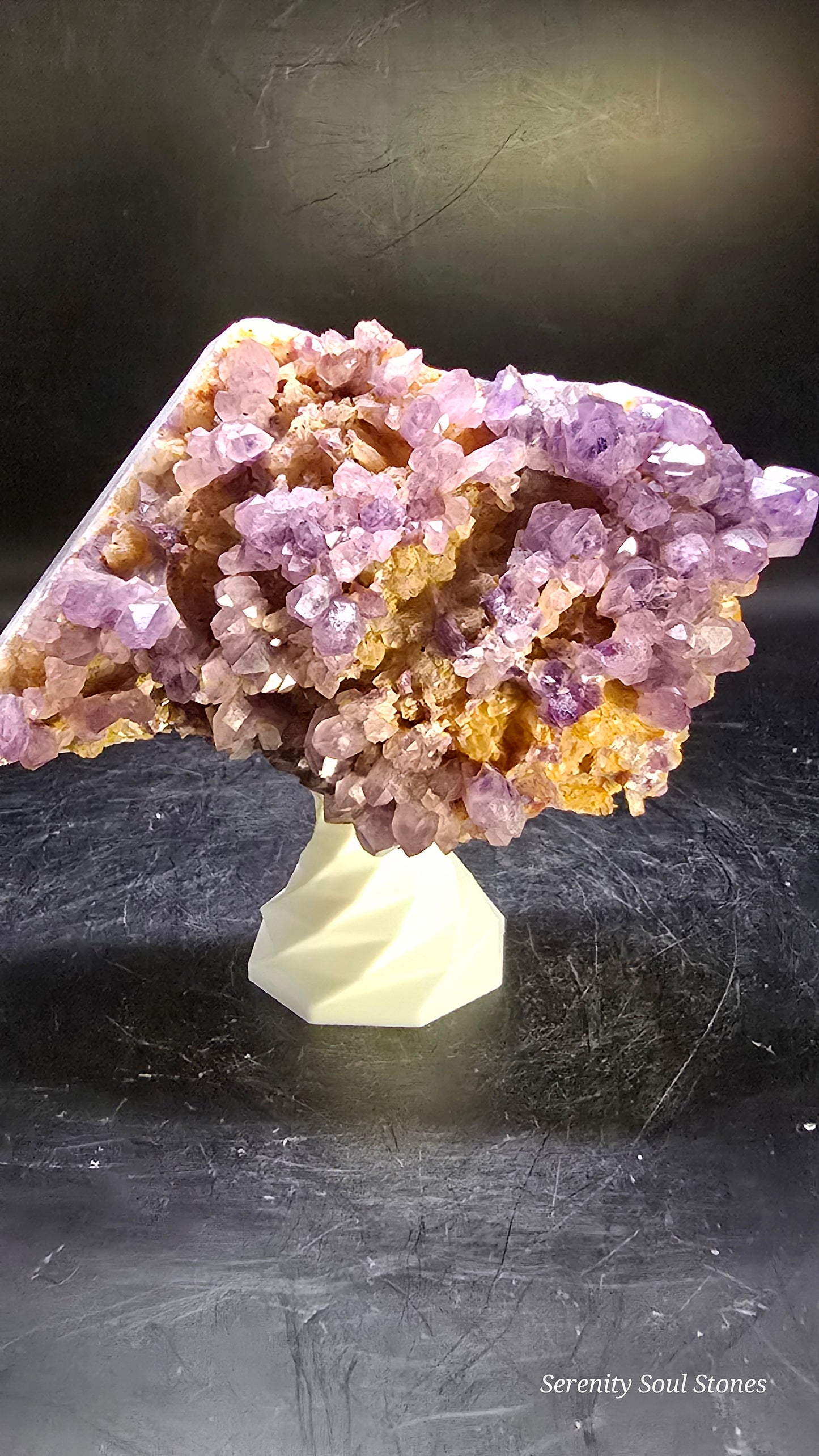 Architectural Open-Point Amethyst Display Cluster – Alaçam, Turkey – 0.58 lbs