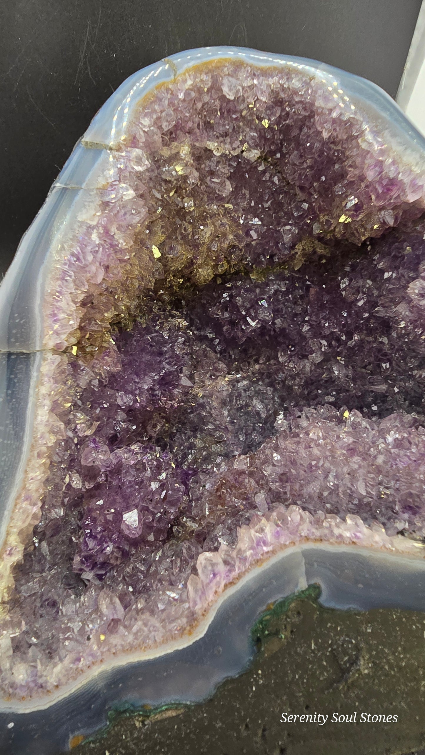 “Galaxy” Amethyst Geode – Minas Gerais, Brazil – 11.26 lbs