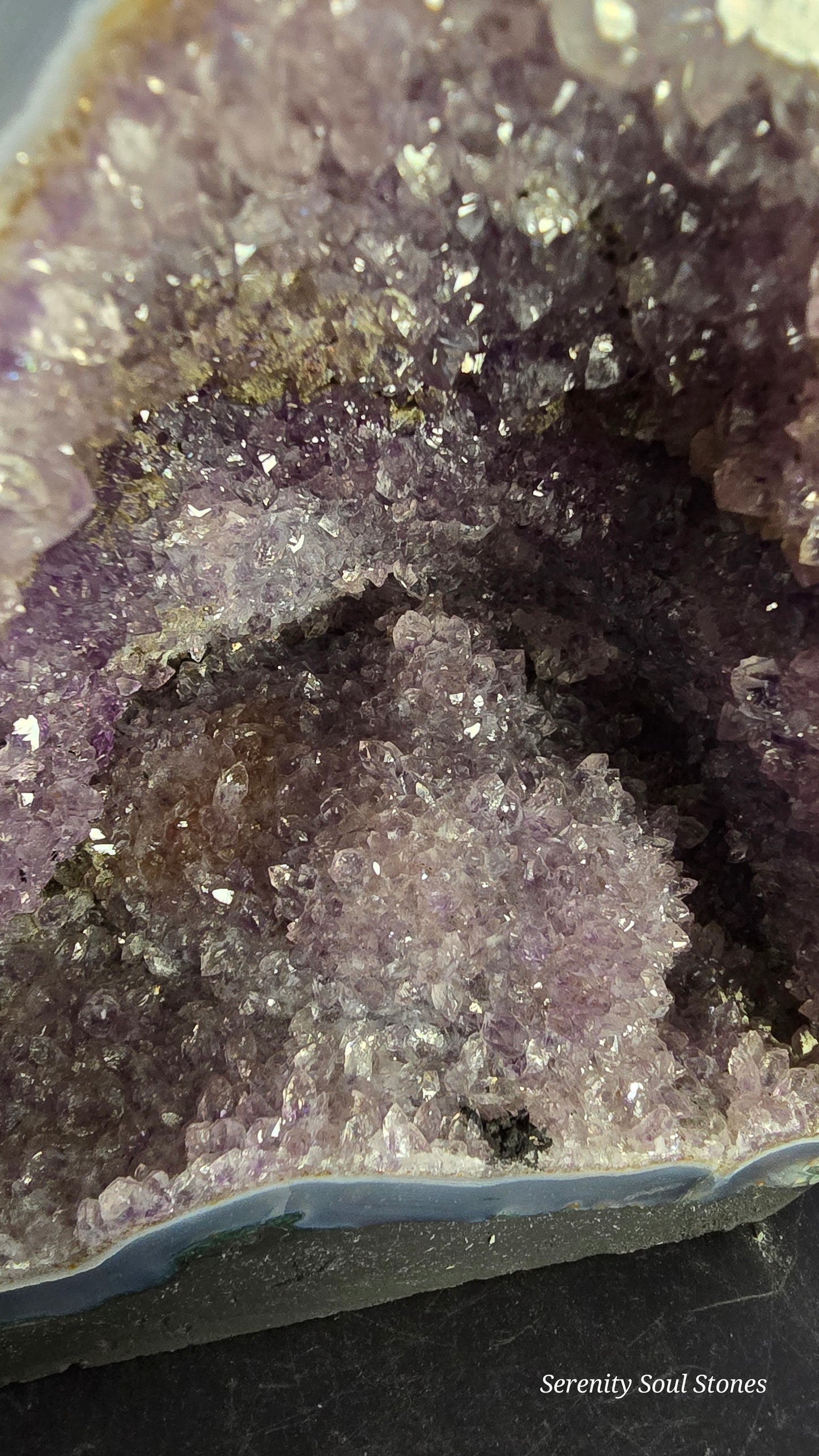 “Galaxy” Amethyst Geode – Minas Gerais, Brazil – 11.26 lbs