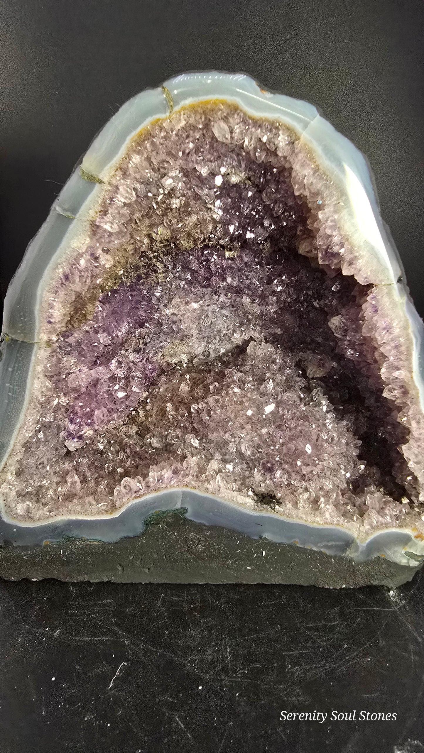 “Galaxy” Amethyst Geode – Minas Gerais, Brazil – 11.26 lbs