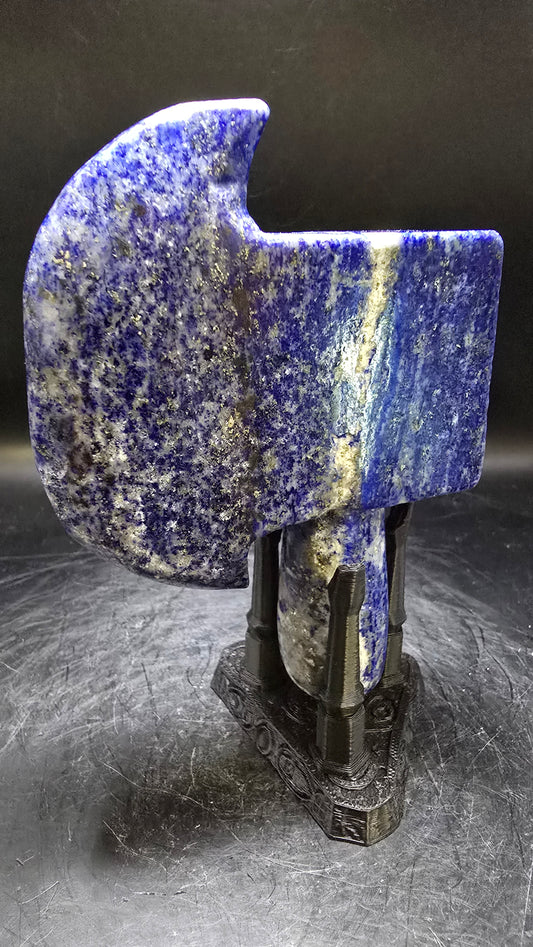 Lapis Lazuli Axe Carving – Afghanistan – 0.62 lbs