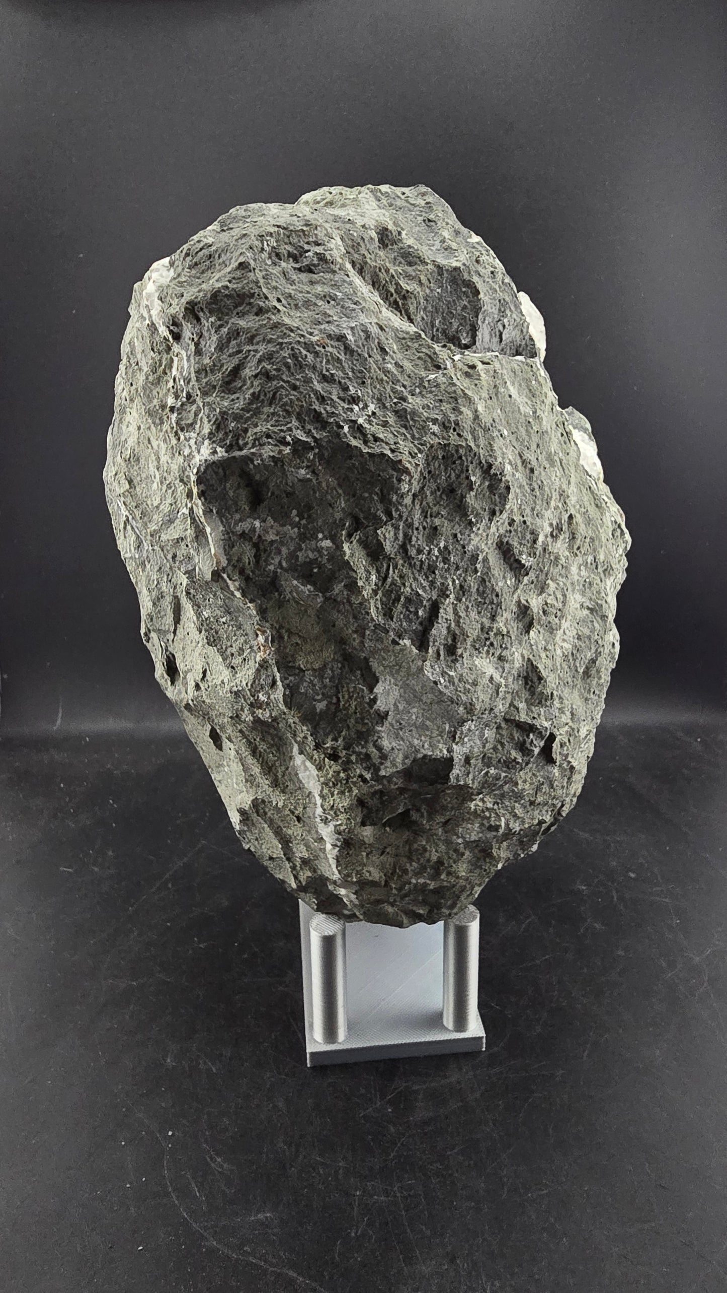 Large Okenite Geode with Calcite – Nashik District, Maharashtra, India – 7.4 lbs
