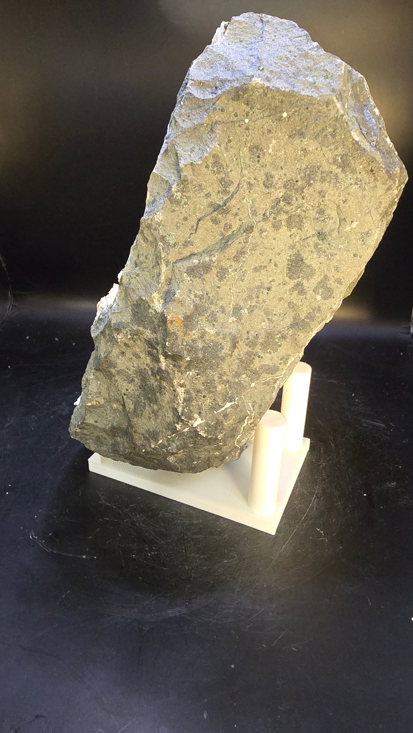 Okenite Portal Geode with Calcite – Nashik District, Maharashtra, India – 2.45 lbs