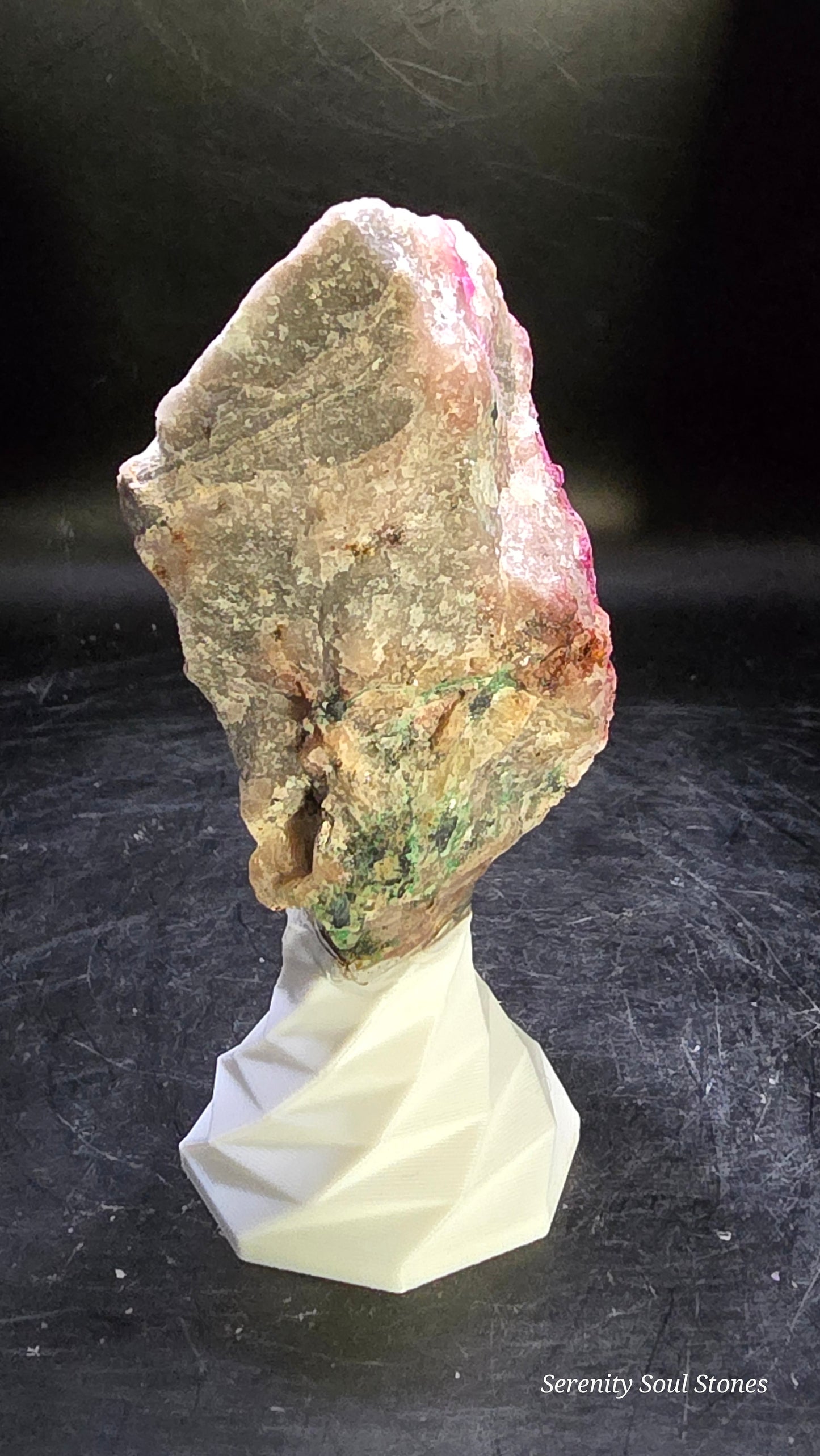 Pink Cobaltoan Calcite on Matrix – Democratic Republic of the Congo – 0.22 lbs