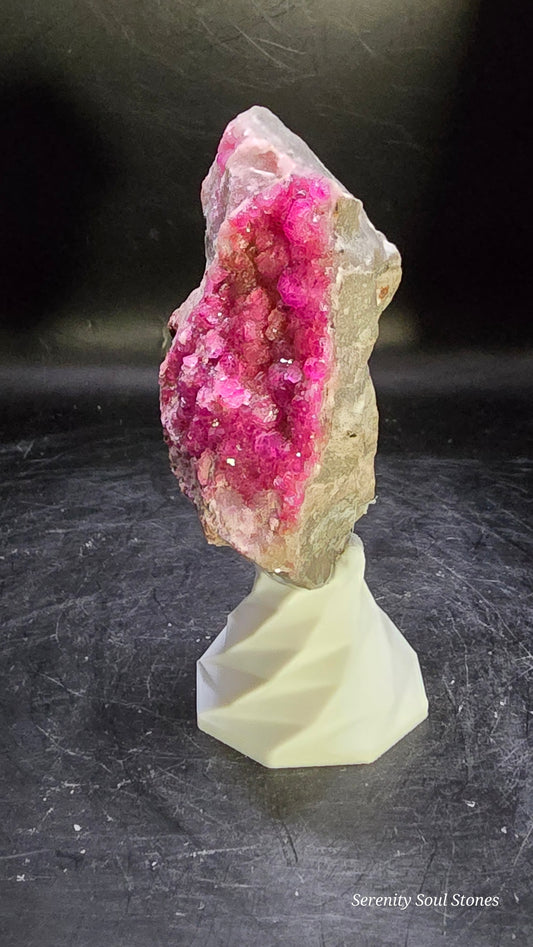 Pink Cobaltoan Calcite on Matrix – Democratic Republic of the Congo – 0.22 lbs