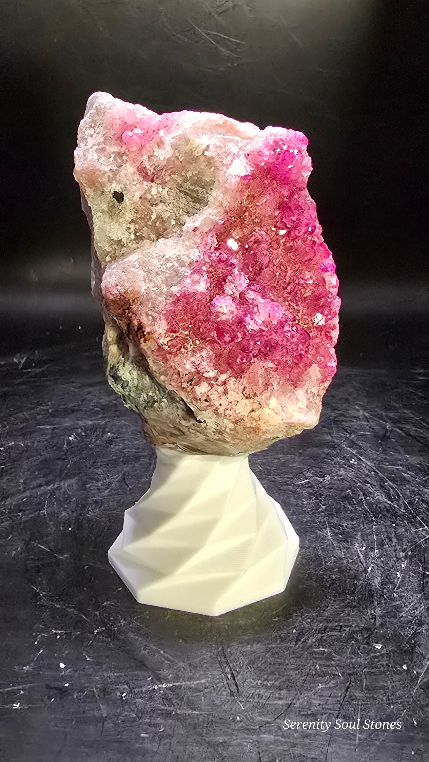 Pink Cobaltoan Calcite on Matrix – Democratic Republic of the Congo – 0.22 lbs