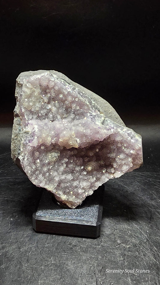 Pink Ridge Rainbow Sugar Amethyst — Los Catalanes, Uruguay — 134 g