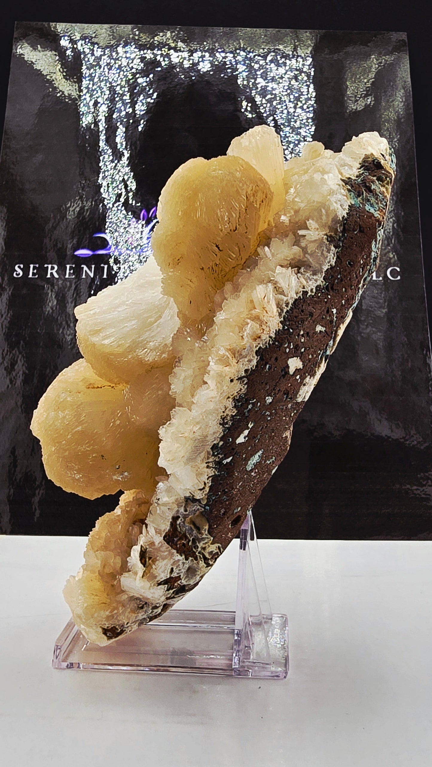 Peach Stilbite – Maharashtra, India – 1.6 lbs
