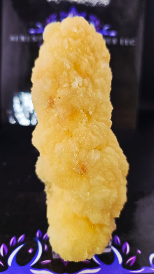Peach Stilbite Stalactite Formation – 0.82 lbs