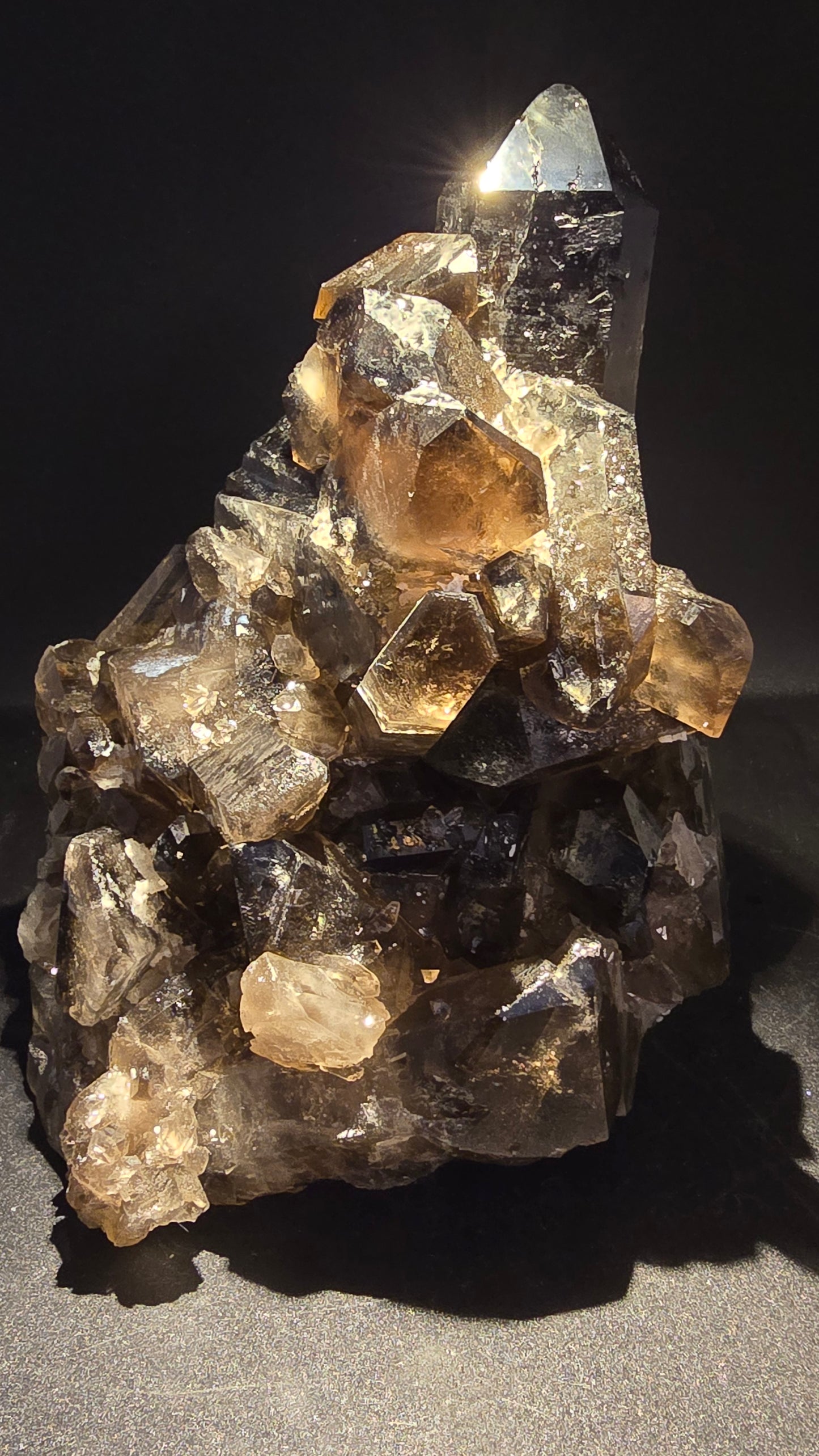 Smoky Quartz Formation – Minas Gerais, Brazil – 6.7 lbs