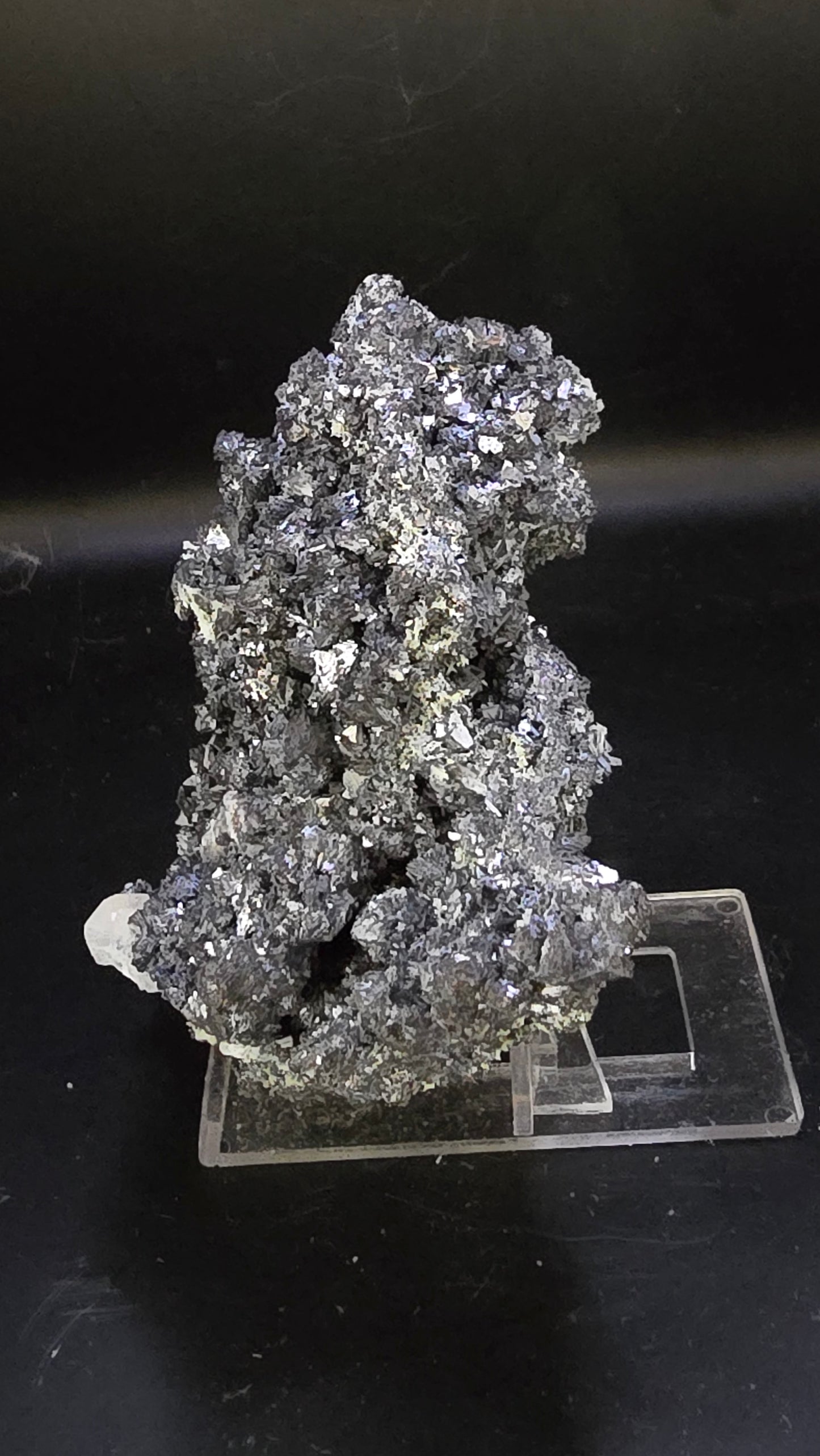 Galena, Quartz & Manganoan Calcite Cluster – 9th September Mine, Bulgaria – 0.65 lbs
