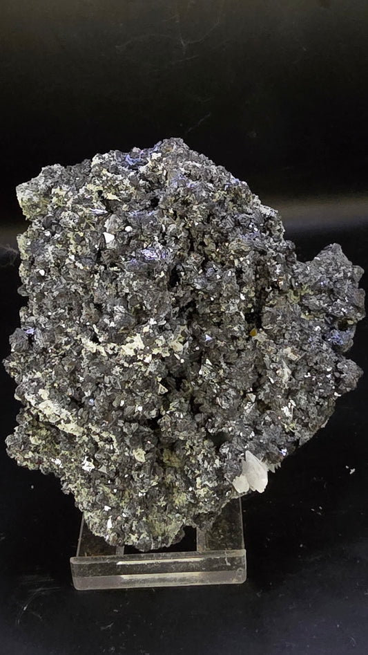 Galena, Quartz & Manganoan Calcite Cluster – 9th September Mine, Bulgaria – 0.65 lbs
