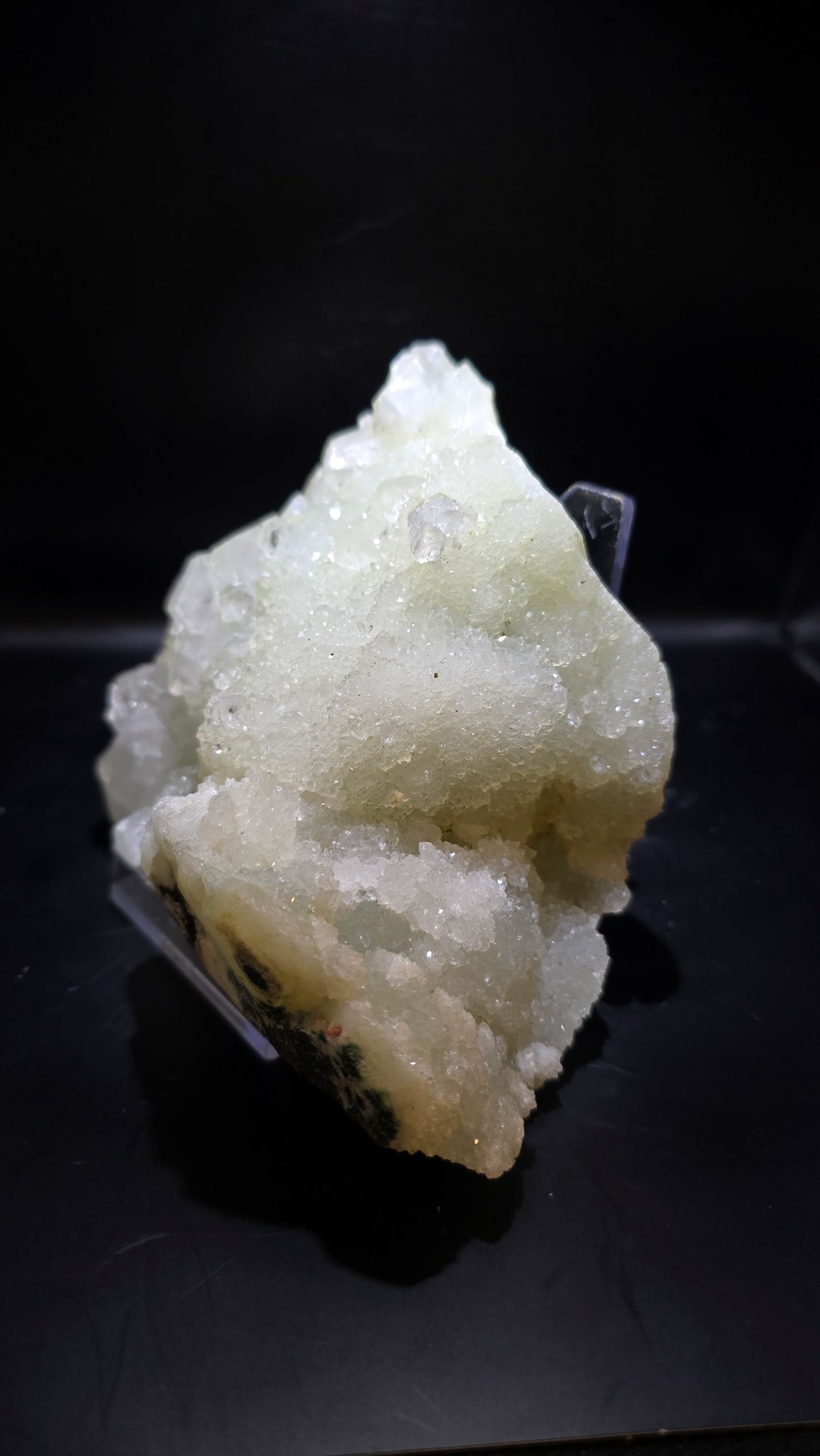 Diamond & Druzy Apophyllite Cluster – Maharashtra, India – 1.75 lbs