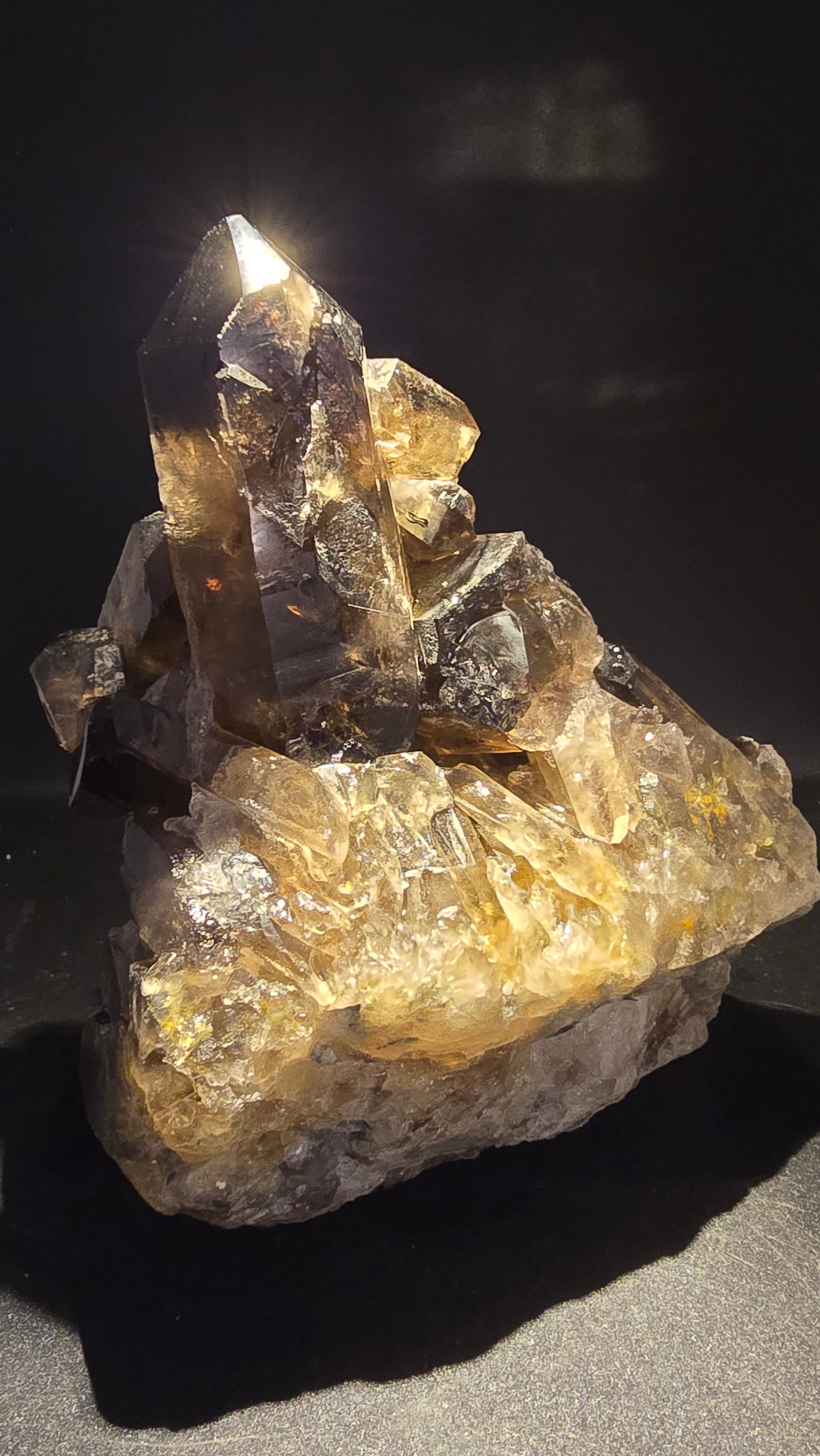 Smoky Quartz Formation – Minas Gerais, Brazil – 6.7 lbs